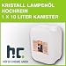 1 x 10 L Lampen�l - Petroleum