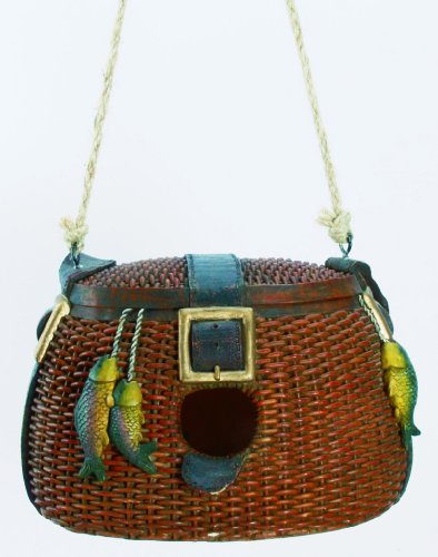 Fishing Basket Birdhouse