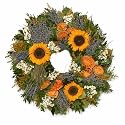 Lavender and Citrus Wreath - 22"