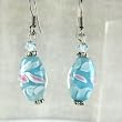 Murano Glass Earrings - Emily Blue