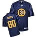Donald Driver Jersey: Reebok 2010 Navy #80 Green Bay Packers Replica Jersey - Large
