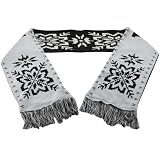 NHL Men's Game Day Team Scarf (Los Angeles Kings, One Size Fits All), Grey/black