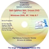 Dell OptiPlex 560L Drivers DVD Disc - Windows 2000, XP, Vista and 7 Drivers - Automatic Drivers Installation