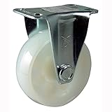 ナンシン 産業用キャスター ナイロン・白  75mm SKC-75 NM