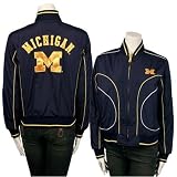 Michigan Wolverines Two Tone Ladies Reversible NCAA Jacket