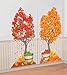 Colors of Fall Thanksgiving Party Autumn Trees Scene Setters Add‑Ons Decoration, Plastic, 65