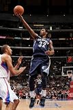 Memphis Grizzlies v Los Angeles Clippers: O.J. Mayo and Brian Cook Photographic Poster Print by Noah Graham, 24x36