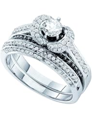 1.0CT DIAMOND BRIDAL SET