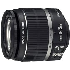 CANON EF-S 18-55mm 3,5-5,6 IS Universalzoom-Objektiv (58mm Filtergewinde, bildstabilisiert, Original Handelsverpackung)