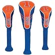 Illinois Golf Club Headcovers Set of 3 - Nylon