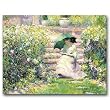 Woman Reading in a Garden - Gift Enclosure Cards (set of 12)