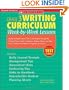 Writing Curriculum. Grade 3 (Week-by-Week Lessons)