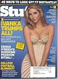 IVANKA TRUMP STUFF MAGAZINE 2006 CONAN O'BRIEN NCAA FOOTBALL!
