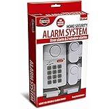 3 PC HOME ALARM SYSTEM - NO WIRING NEEDED LOUD 105DB KEYPAD CONTROLLED
