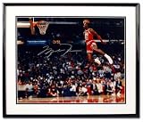 Upper Deck Michael Jordan Autographed Chicago Bulls Gatorade Slam Dunk 16x20 Photo - Framed (UDA)