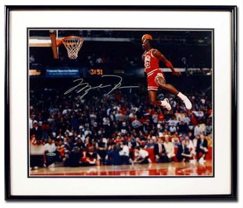 Upper Deck Michael Jordan Autographed Chicago Bulls 