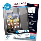 atFoliX Displayschutzfolie f�r Samsung Galaxy Y (GT-S5360) (2 St�ck) - FX-Clear: Displayschutz Folie kristallklar! H�chste Qualit�t - Made in Germany!von "Displayschutz@FoliX"
