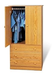 Bedroom Wardrobe Closet Oak