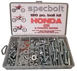Specbolt Honda CR two stroke Bolt Kit for Maintenance & Restoration of MX Dirtbike OEM Spec Fastener