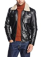 hElium Cazadora Piel (Negro)