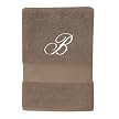Fieldcrest Classic Monogrammed Bath Towel - Quiver Brown (M)