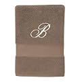 Fieldcrest® Classic Monogrammed Bath Towels - Quiver Brown