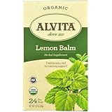 Alvita Tea Organic Herbal Balm, Lemon, 24 Count