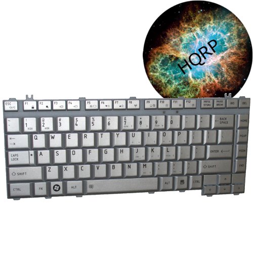 HQRP Replacement Laptop Keyboard for Toshiba Satellite A200 A205 A210 A215 plus HQRP Mousepad