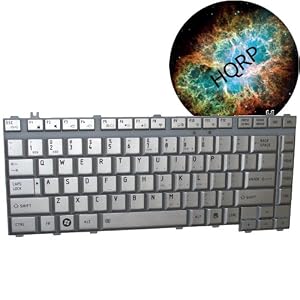 HQRP Replacement Laptop Keyboard for Toshiba Satellite A200 A205 A210 A215 plus HQRP Mousepad