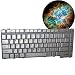 HQRP Replacement Laptop Keyboard for Toshiba K000049420 / NSK-TAD01 / 6037B0021402 plus HQRP Mousepad