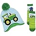 John Deere Toddler Boys Beanie Hat and Socks Set