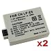 eForCity 2 PACK LP-E5 REPLACEMENT BATTERY PACK Compatible with CANON CAMERA EOS Digital Rebel T1i