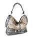 Sac à main femme, Grey Pyton Look, Anthoni Crown