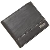 Guess Men's Multi Card Passcase Wallet,Black,One Size