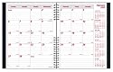 Rediform Brownline CoilPro 11 x 8 1/2 Inch Black14 Month Planner (CB1262C.BLK)