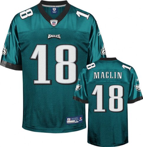 Jeremy Maclin Green Reebok NFL Replica Philadelphia Eagles Kids 4-7 Jersey