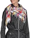 Tommy Hilfiger LIZA SCARF E48E801026 Damen Accessoires/ Schals & Tcher, Gr. one size, Pink (PINK SPICE/ MULTI 660)