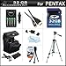 32GB Accessories Kit For Pentax X-5 Digital Camera Includes 32GB High Speed SD Memory card + USB High Speed Card Reader + 4AA High Capacity Rechargeable NIMH Batteries + AC/DC Rapid Charger + Micro HDMI Cable + 50 Tripod + Case + Screen Protectors +More