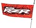 Polaris Lock & Ride RZR Whip Flag & Pole
