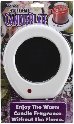 No Flame 6-1/2-Inch-by-7-Inch Electric Candle Warmer