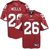 Chris Beanie Wells Red Reebok NFL Premier Arizona