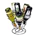 Oenophilia 6-Bottle Bouquet Wine Rack, Gun Metal Finish