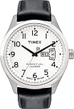 Timex Men's T2M455 T Series Perpetual Calendar Black Strap Watch
