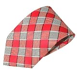 Red & Blue Plaid Necktie
