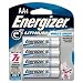 Energizer L91BP-4 AA Lithium Batteries (4-Pack)