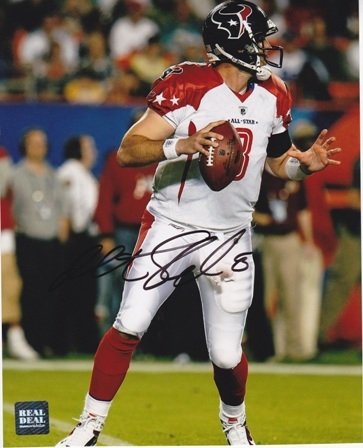 Matt Schaub Autographed/Hand Signed Houston Texans 8x10 Pro Bowl MVP Photo