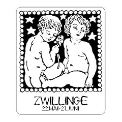 TIERKREISZEICHEN ZWILLINGE #1, Aufkleber Autoaufkleber
