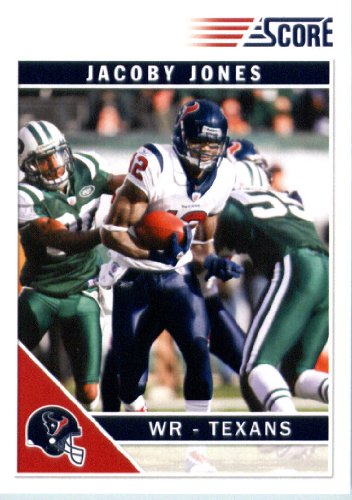 2011 Score Football Card # 117 Jacoby Jones - Houston Texans - NFL Trading Card In a Protective Screwdown Case!