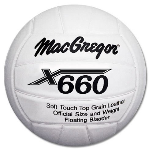 MacGregor X660 Soft Touch Leather Volleyball