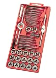 TEKTON 7565 Tap and Die Set, SAE, 40-Piece